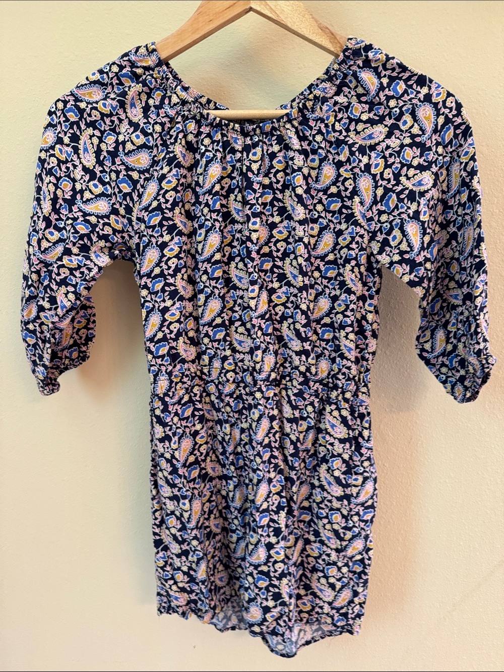 Old Navy lightweight Romper w/3/4 sleeve